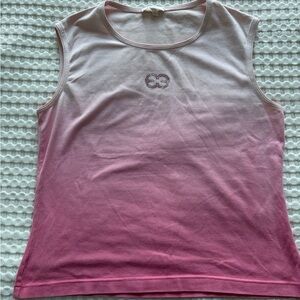 Escada Pink Sleeveless Top